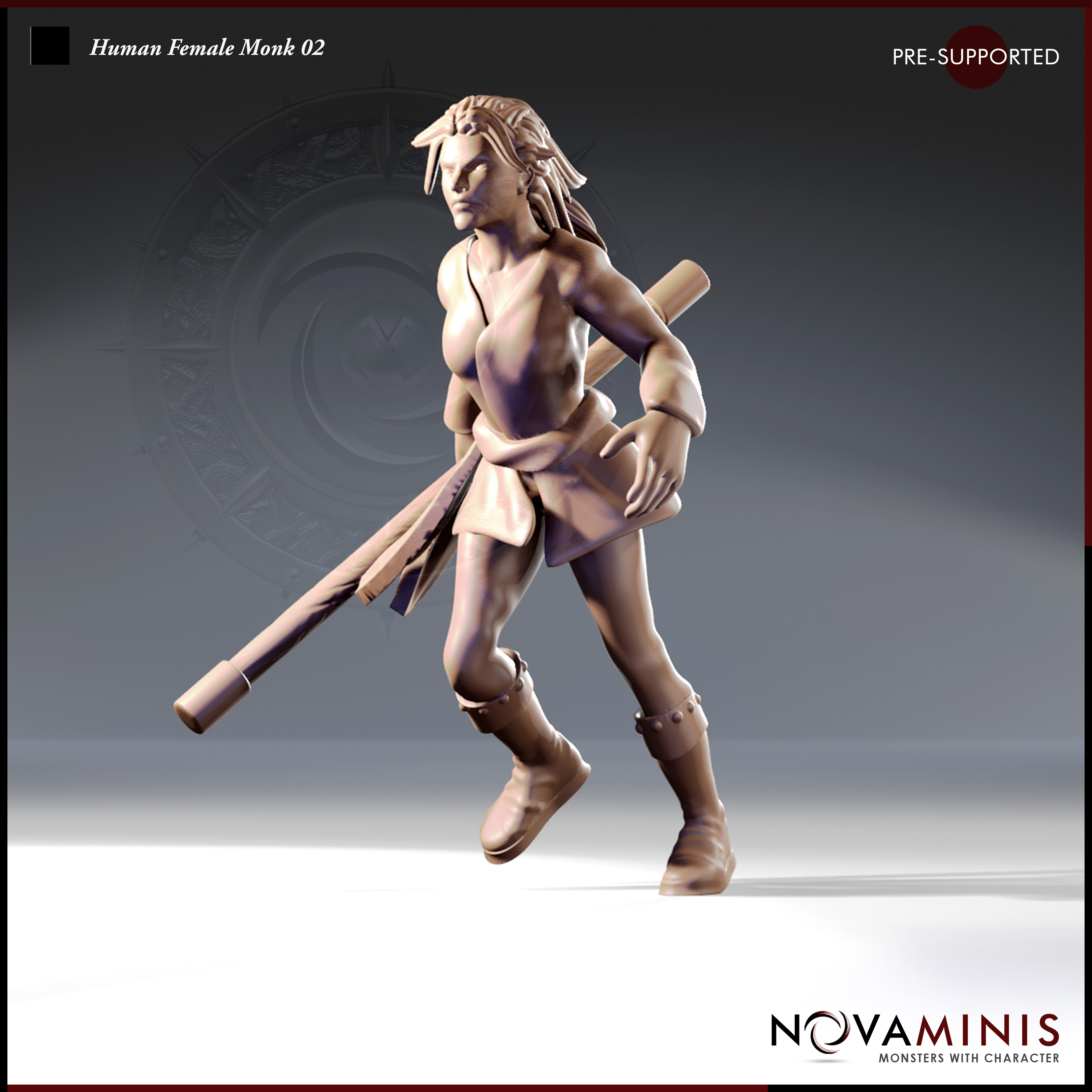 Human Female Monk 02